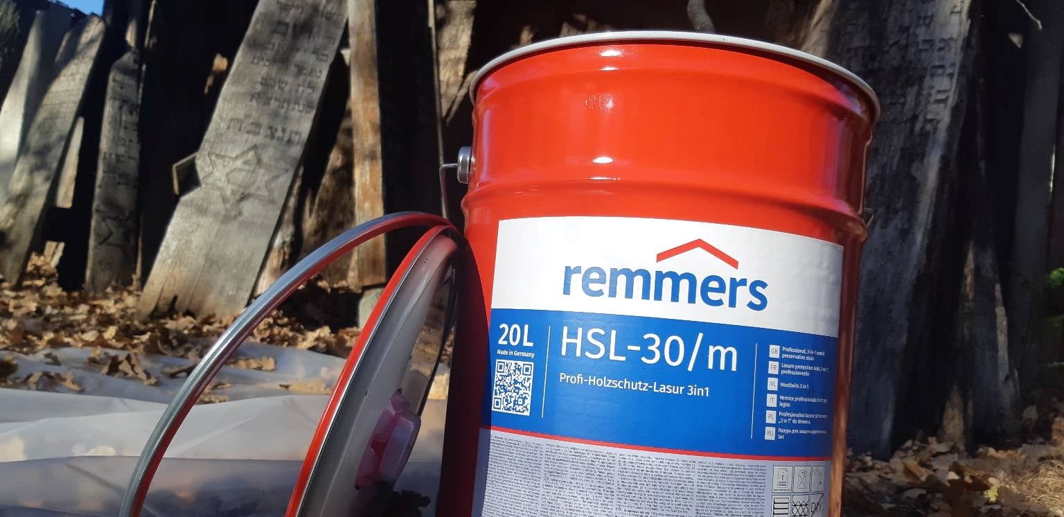 Лазурь по дереву Remmers HSL-30