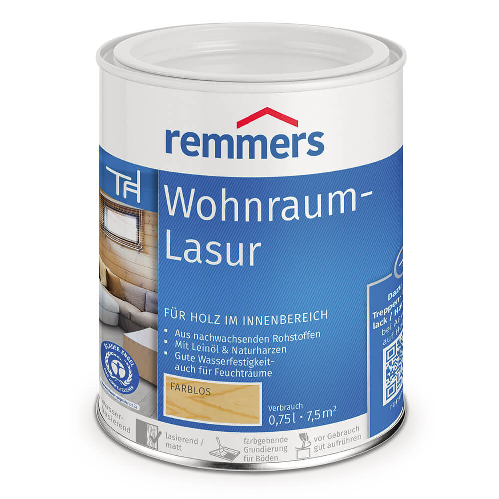 Wohnraum Lasur (Акриловая лазурь с пчелиным воском и льняным маслом)